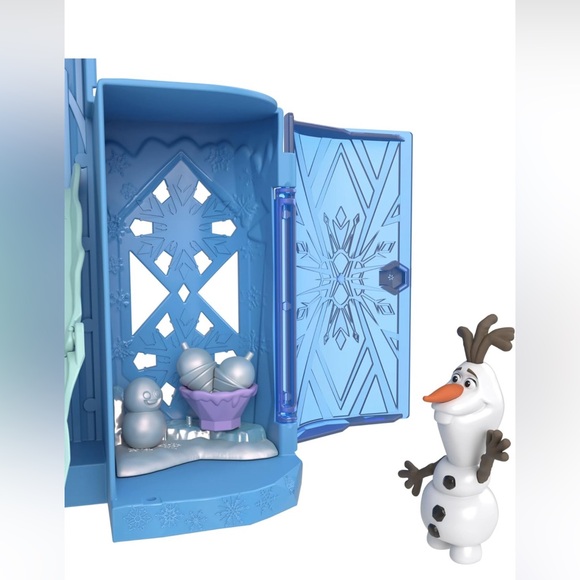 Disney Frozen❄️Storytime Stackers Elsa's Ice❄️Palace Set w Small Doll - Picture 6 of 9